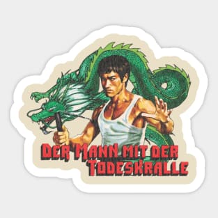 Kung Fu Dragon 1973 Sticker